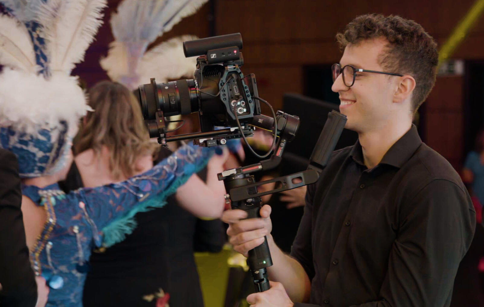 Budapest hungary cameraman